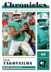 2022 Panini Chronicles Base Set Tua Tagovailoa #2 card