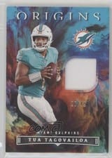 2022 Panini Origins Future Fabrics Tua Tagovailoa #FF-TTA card