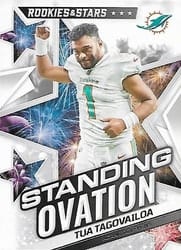 2022 Panini Rookies & Stars Standing Ovation Tua Tagovailoa #SO-19 card