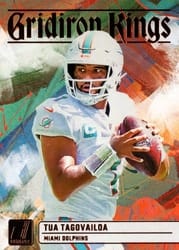 2023 Donruss Gridiron Kings Tua Tagovailoa #GK-15 card