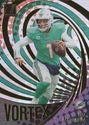2023 Donruss Vortex Tua Tagovailoa #VOR-7 card