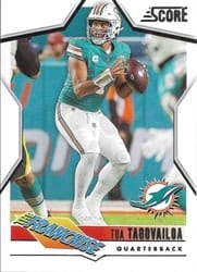 2023 Score The Franchise Tua Tagovailoa #20 card