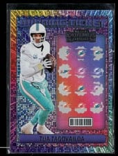 2024 Panini Contenders Winning Ticket Tua Tagovailoa #5 card