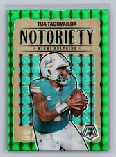 2024 Panini Mosaic Notoriety Tua Tagovailoa #6 card