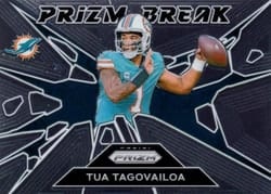 2024 Panini Prizm Prizm Break Tua Tagovailoa #10 card