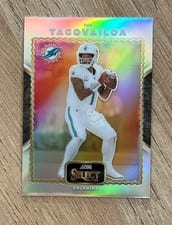 2024 Panini Select Score Select Throwback Tua Tagovailoa #9 card