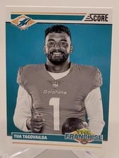 2024 Score The Franchise Tua Tagovailoa #20 card