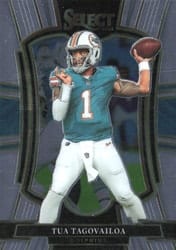 2025 Panini Select Base Set Tua Tagovailoa #181 card
