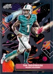 2025 Topps Cosmic Chrome Base Set Tua Tagovailoa #59 card