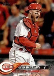 2018 Topps Base Set Tucker Barnhart #452 card