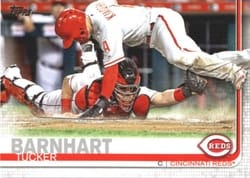 2019 Topps Base Set Tucker Barnhart #573 card