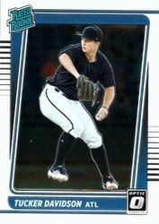 2021 Donruss Optic Base Set Tucker Davidson #90 card