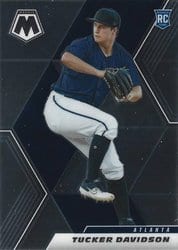 2021 Panini Mosaic Base Set Tucker Davidson #240 card