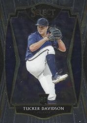2021 Panini Select Base Set Tucker Davidson #160 card