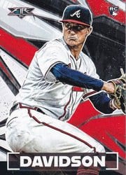 2021 Topps Fire Base Set Tucker Davidson #6 card