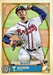 2021 Topps Gypsy Queen Base Set Tucker Davidson #133 card