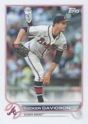 2022 Topps Mini Base Set Tucker Davidson #624 card