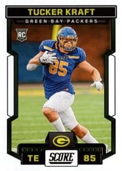 2023 Score Base Set Tucker Kraft #341 card