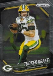 2025 Panini Prizm Base Set Tucker Kraft #127 card