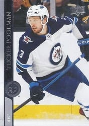 2020-21 Upper Deck Base Set Tucker Poolman #447 card