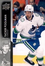 2021-22 Upper Deck Base Set Tucker Poolman #652 card