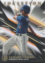 2023 Bowman Inception Base Set Tucker Toman #12 card