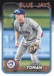 2024 Topps Pro Debut Base Set Tucker Toman #PD-35 card