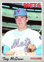 1970 Topps Base Set Tug McGraw #26 card