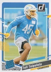2023 Donruss Base Set Tuli Tuipulotu #354 card