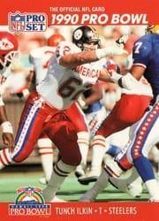 1990 Pro Set Base Set Tunch Ilkin #346 card