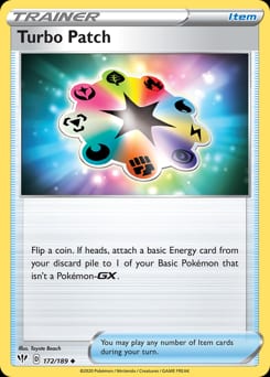 Darkness Ablaze Turbo Patch #172 card