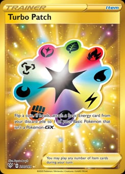 2020 Darkness Ablaze Turbo Patch #200 card