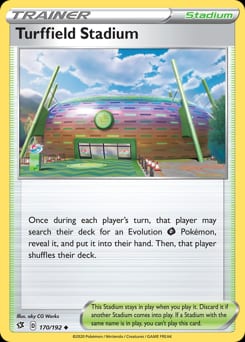 Rebel Clash Turffield Stadium #170 card