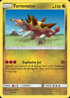 Dragon Majesty Turtonator #50 card