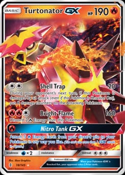 Guardians Rising Turtonator-GX #18 card