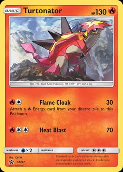 SM Black Star Promos Turtonator #SM27 card