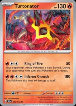Stellar Crown Turtonator #25 card