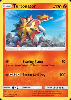 Ultra Prism Turtonator #27 card