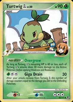 Rising Rivals Turtwig GL #85 card