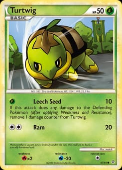HS—Unleashed Turtwig #67 card