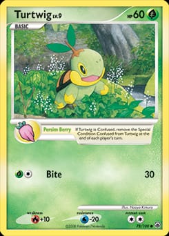 2008 Majestic Dawn Turtwig #78 card