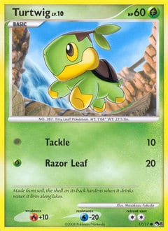 POP Series 8 Turtwig #17 card