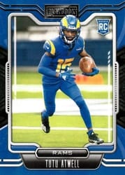 2021 Panini Playbook Base Set Tutu Atwell #119 card