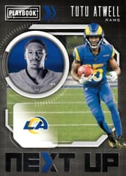 2021 Panini Playbook Next Up Tutu Atwell #NXT-TAT card
