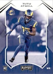 2021 Panini Playoff Base Set Tutu Atwell #219 card