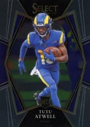 2021 Panini Select Base Set Tutu Atwell #161 card