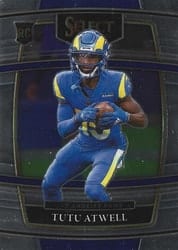 2021 Panini Select Base Set Tutu Atwell #61 card