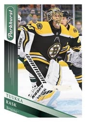 2019-20 Parkhurst Base Set Tuukka Rask #175 card