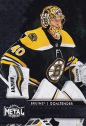2020-21 SkyBox Metal Universe Base Set Tuukka Rask #40 card