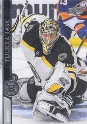 2020-21 Upper Deck Base Set Tuukka Rask #19 card
